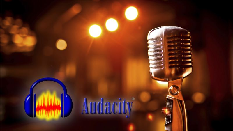 Пожалуй, лучшая бесплатная программа для записи звука - Audacity!